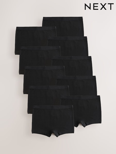Negro - Short Briefs 10 Pack (2-16yrs) (AA9054) | 28 € - 44 €