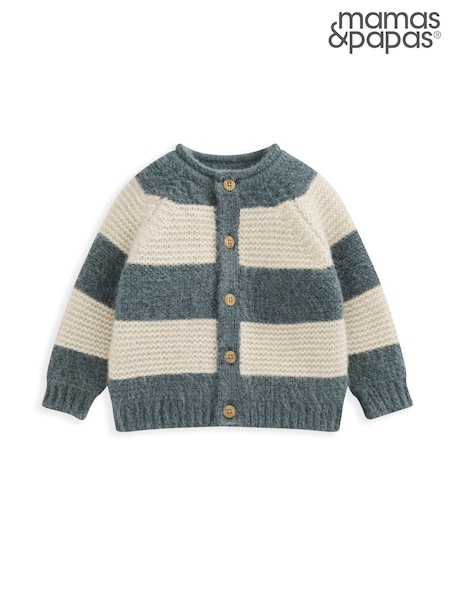 Mamas & Papas Blue Stripe Cardigan (AA9446) | 114 LEI