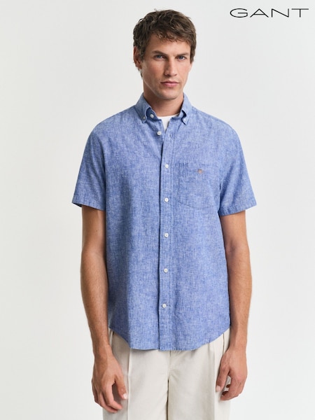 GANT Light Blue 100% Cotton Shirt (AA9584) | R$ 940
