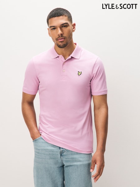 وردي - Lyle & Scott Plain Polo Shirt (AA9752) | ‏320 د.إ.‏