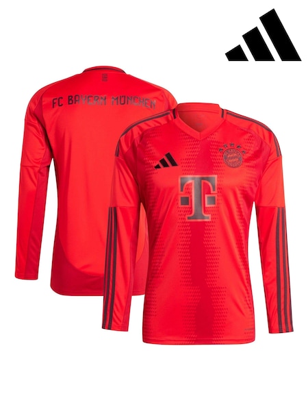 adidas Long Sleeve FC Bayern Home Shirt 2024-25 (AA9811) | 120 €