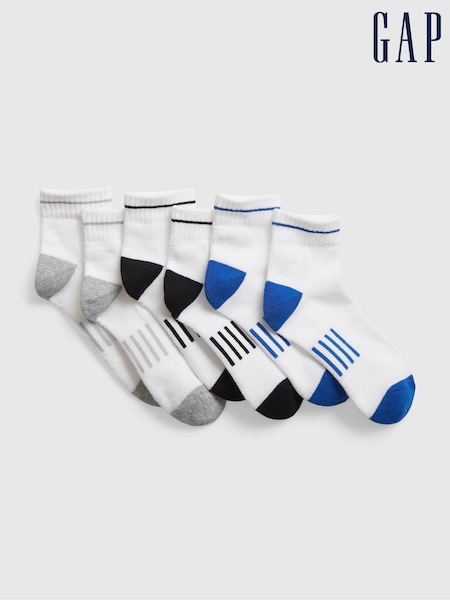 Gap Kids 3 Pack Quarter Crew Ankle Socks (AB1172) | 11 €