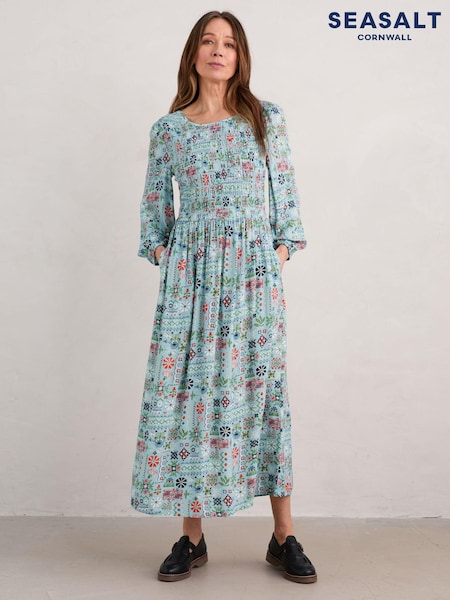 Seasalt Cornwall Blue Meadowsweet Dress (AB1188) | €54