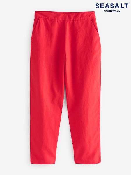 Seasalt Cornwall Red Westlin Straight Leg Suit: Trousers (AB1218) | €46.50