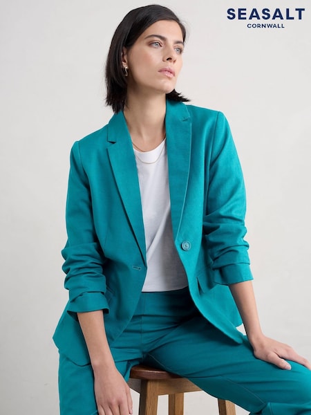 Seasalt Cornwall Erica Linen Blend Blazer (AB1228) | kr1 624