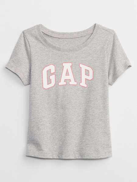 Gris - Gap Logo Graphic Short Sleeve T-Shirt (6mths-5yrs) (AB1234) | 14 €