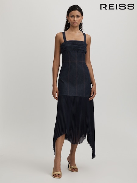 Amur Hybrid Denim Maxi Dress (AB2070) | €816