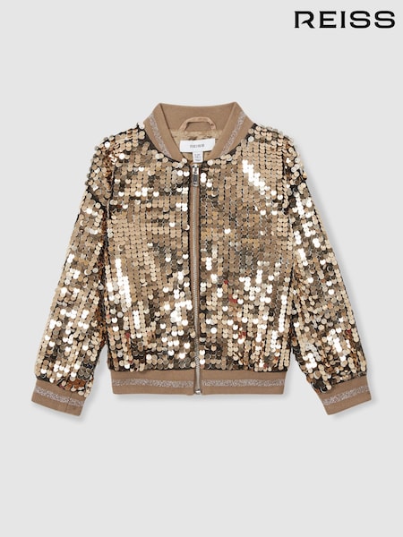 Reiss Rebecca Sequin Bomber Jacket (AB2091) | ‏612 د.إ.‏