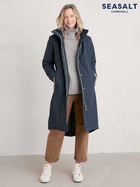 Seasalt Cornwall Squid Ink Janelle Raincoat (AB2217) | €256