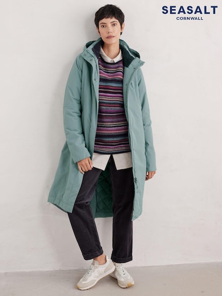 Lichen - Seasalt Cornwall Janelle Raincoat (AB2236) | 128 €