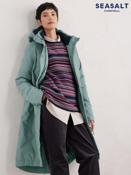 Lichen - Seasalt Cornwall Janelle Raincoat (AB2252) | 128 €