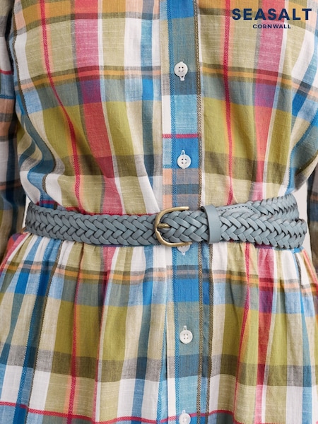 Seasalt Cornwall Intertwined Woven Leather Belt (AB2260) | 54 €