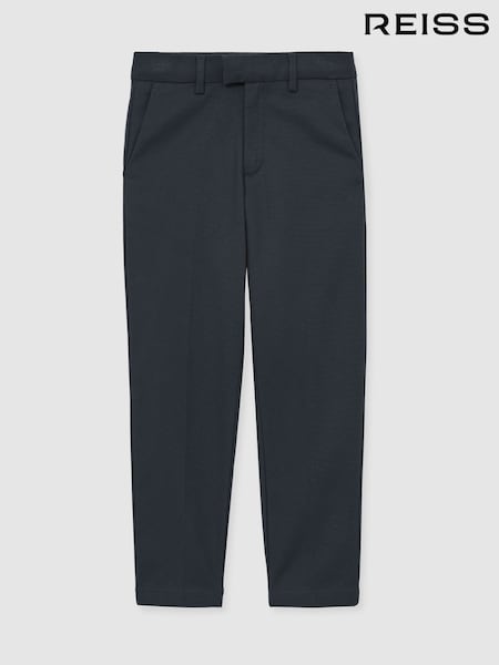 Reiss Steel Blue Eastbury Teen Slim Fit Tapered Chinos (AB2480) | €70