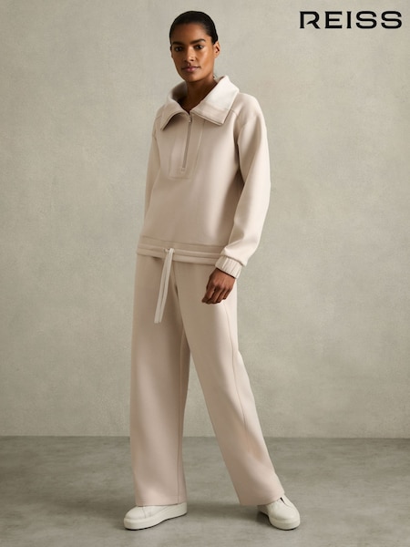 Reiss Laney Interlock Wide-Leg Drawstring Joggers (AB2505) | 215 €