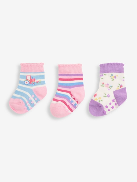 JoJo Maman Bébé Tractor Socks 3 Pack (AB2572) | 15 €