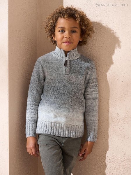 Angel & Rocket Connor Ombre Funnel Neck Jumper (AB2617) | 116 LEI - 133 LEI