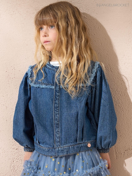 Angel & Rocket Giselle Denim 100% Cotton Shirt Jacket (AB2642) | ‏116 د.إ.‏ - ‏ 133‏ د.إ.