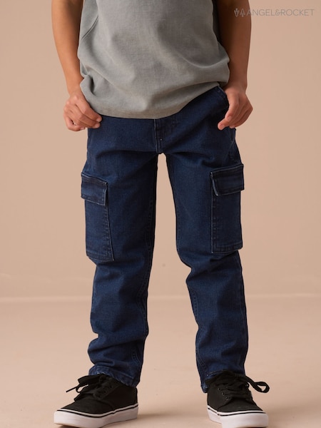 Angel & Rocket Blue Nile Washed Jogger 100% Cotton Jeans (AB2681) | €34 - €40