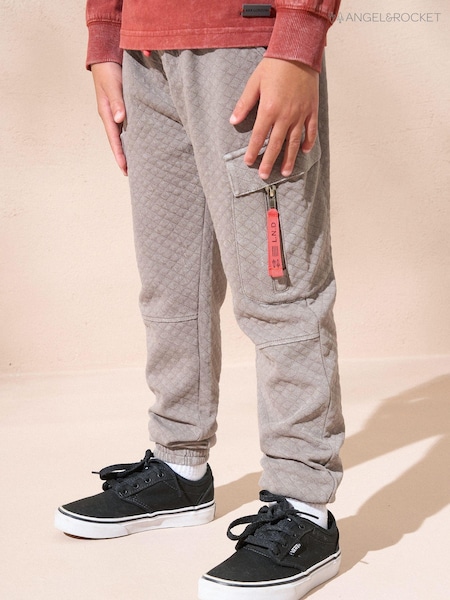 Angel & Rocket Grey Frank Cargo Joggers (AB2711) | R$ 215 - R$ 255