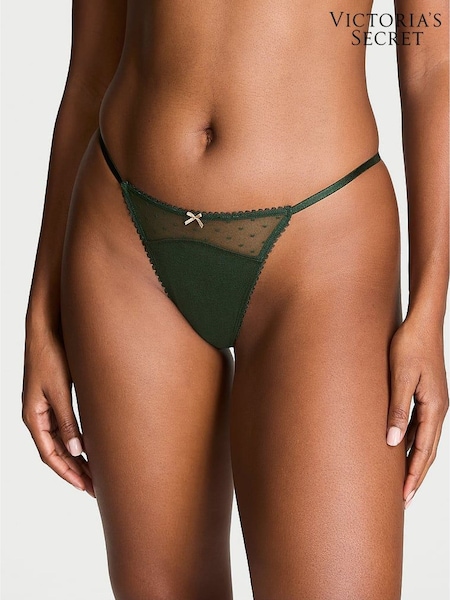 Victoria's Secret Botanical Green G String Knickers (AB2798) | €4.50