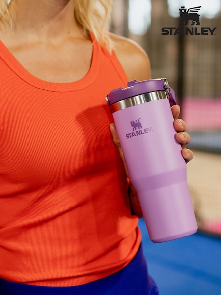 Stanley Lilac IceFlow Flip Straw Tumbler Water Bottle 0.89L (AB2850) | €58