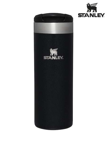 Stanley Black Metallic Aerolight Transit Travel Mug 0.47L (AB2863) | €52
