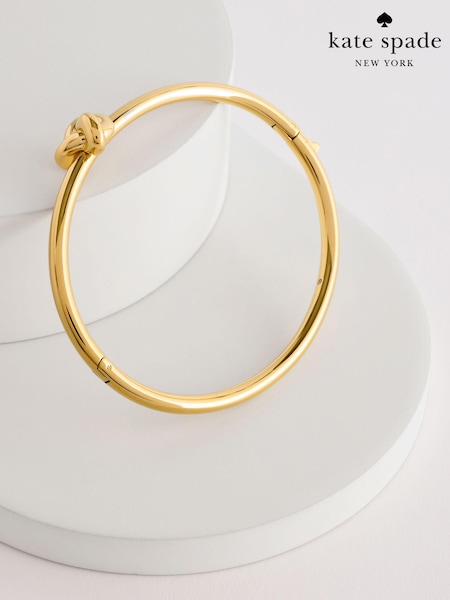 kate spade new york Gold Tone Hinged Bangle (AB2943) | 46 €