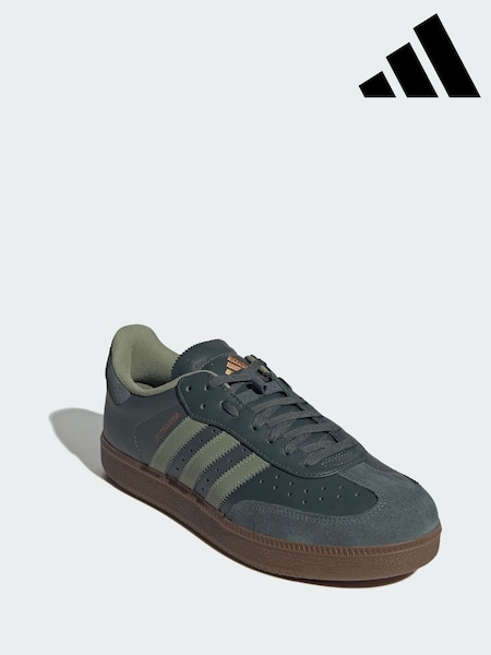 Grey - Regular Adidas Velosamba Leather Shoes