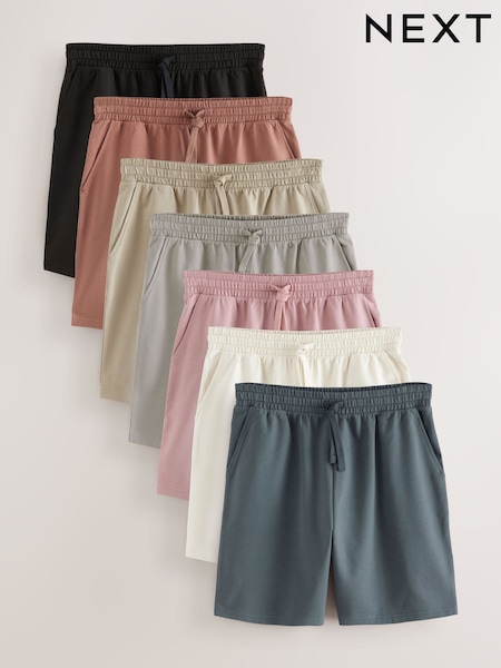 Blue/Green Multi Lightweight Shorts 7 Pack (AB3400) | €98