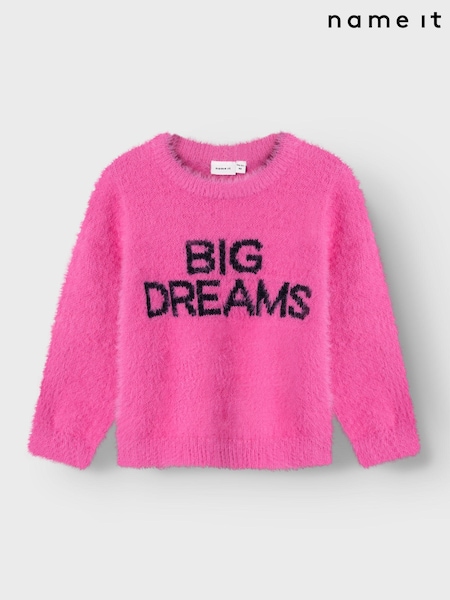 Name It Long Sleeve Big Dreams Fluffy Slogan Jumper (AB3476) | 16 €