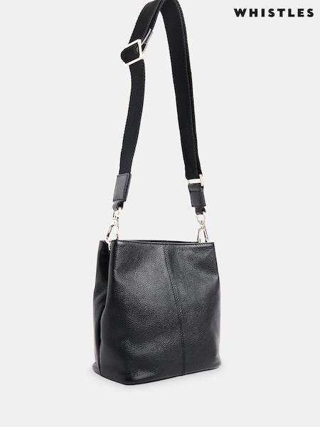 Whistles Dion Bucket Black Bag (AB3638) | kr1 985