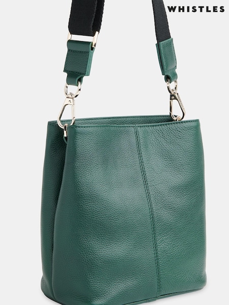 Whistles Green Dion Bucket Bag (AB3651) | kr2 930