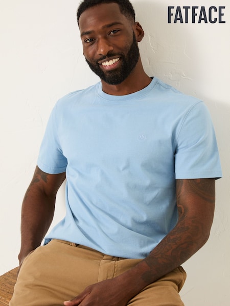 FatFace Lulworth Light Blue T-Shirt (AB3681) | €30