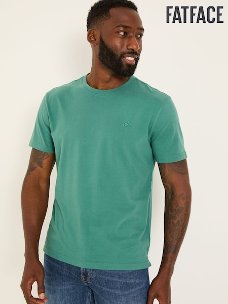 FatFace Lulworth Light Teal T-Shirt (AB3683) | €32