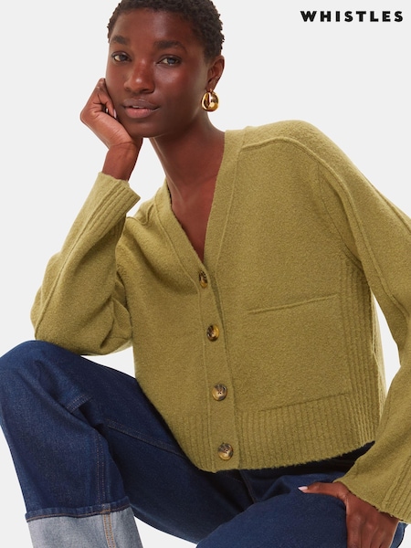 Whistles Wool Mix Pocket Cardigan (AB3917) | € 86