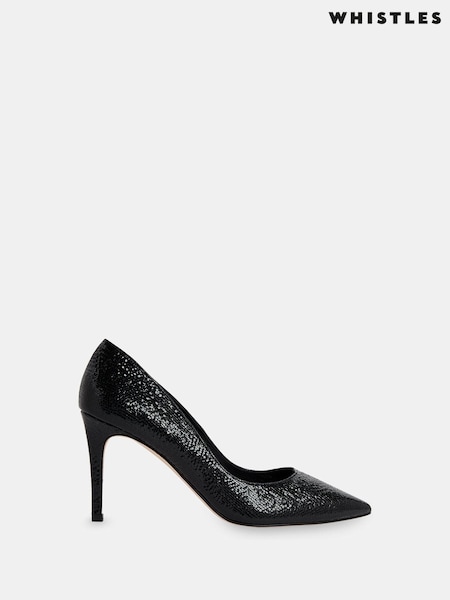 Whistles Corie Textured Heeled Pumps (AB3946) | ‏463 د.إ.‏