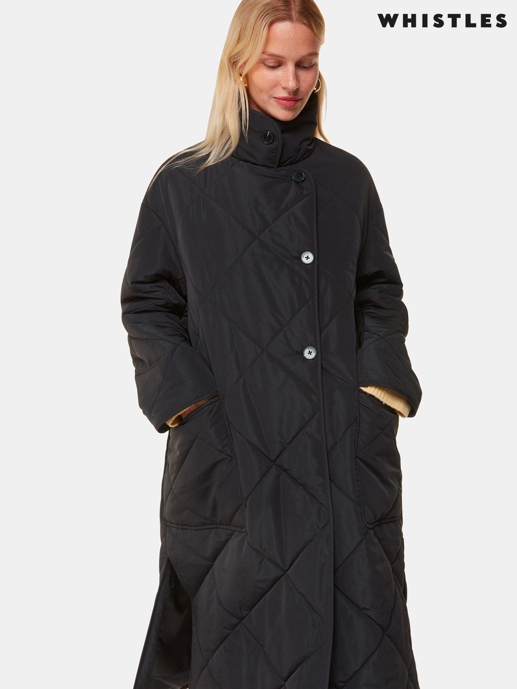 Whistles black coat on sale