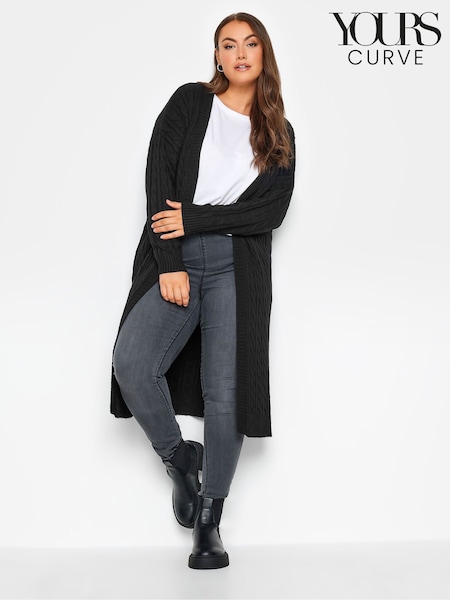 Yours Curve Maxi Longline Cardigan (AB4018) | € 50