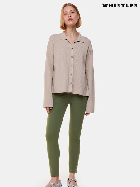 Whistles Green Super Stretch Trousers (AB4350) | 77 €