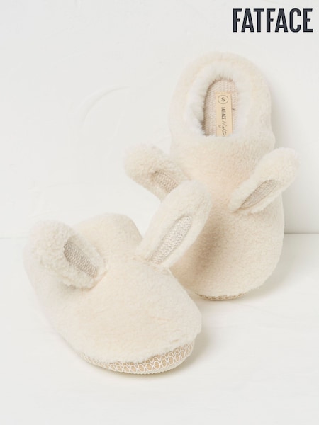 Fatface Bunny Slipper Mules (AB4490) | ‏176‏₪
