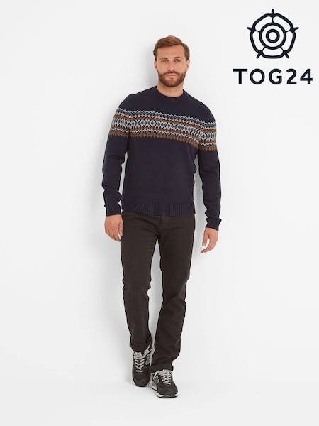 Tog 24 Mens Reece Knitted Jumper (AB4509) | ‏277‏₪