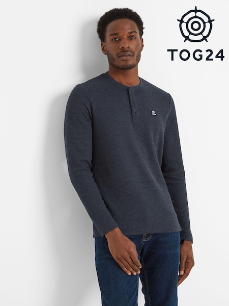Tog 24 Blue Mens Sutherland Long Sleeve T-Shirt (AB4557) | AED81