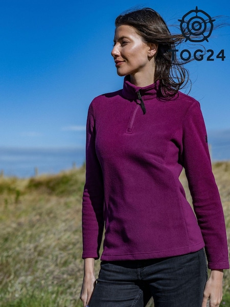 Violetti - Tog 24 Revive Fleece Vetoketju Neulepusero (AB4563) | €47