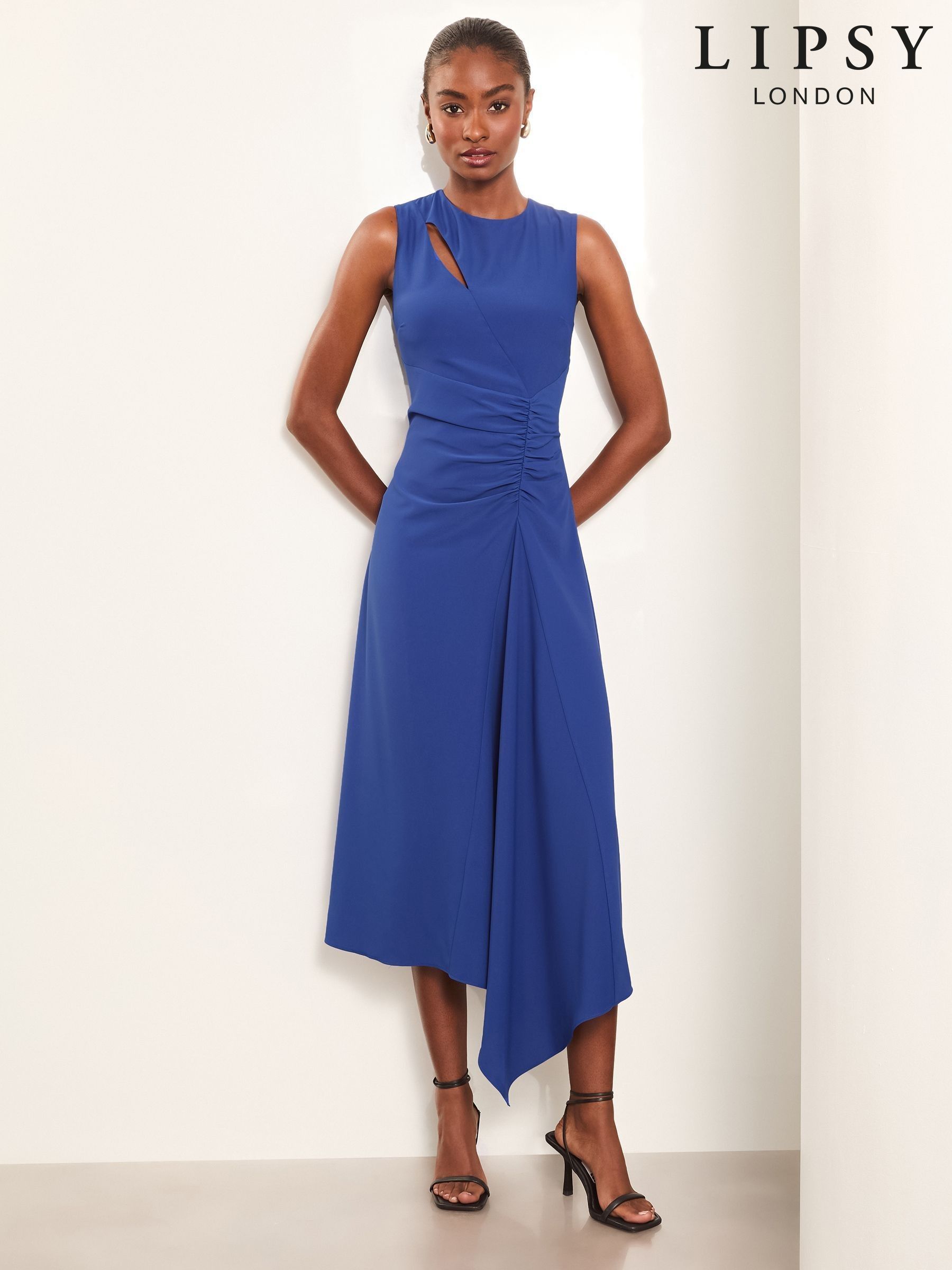 Petite blue dresses outlet