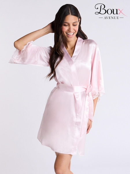Boux Avenue Pink Amelia Satin Robe (AB4773) | 54 €