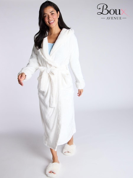 Boux Avenue Cut Faux Fur Cosy Long Dressing Gown (AB4827) | €49