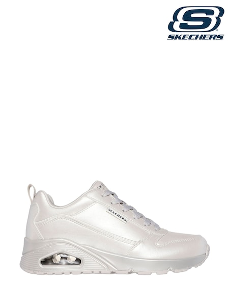 Белый - Skechers Uno Galactic Gal Trainers (AB4873) | €111