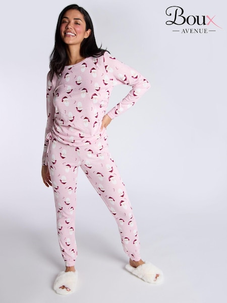 Boux Avenue Soft Touch Christmas Santa Top & Leggings Set (AB4939) | €35