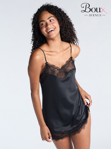 Boux Avenue Luxe Satin and Lace Chemise (AB4940) | €60