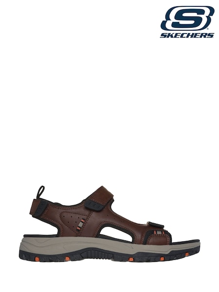 Skechers Brown Prewitt Rigdon Sandals (AB5012) | R$ 535